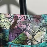 Diesel NWOT  Multicolor Floral Print Draped Top Blouse Oversized Size XXS Woman Photo 4