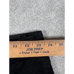 Lee Magram Suede Leather Pants Womens 10 Black (27x30) VTG Western Boho Photo 2