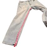 BDG  Urban Outfitters Mom Jeans 30W High Rise Light Wash Embroidered Floral Photo 4