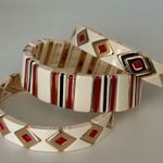 NWOT Roxanne Assoulin set of three bracelets queen of diamond Photo 7