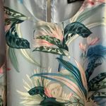 Cotton On  Womens Tank Top S Small Blue With Floral Print Pink White Bust 36” Photo 2