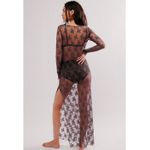 Free People Lady Lux Maxi Slip Dress Layering Dark Gull Grey XL NWT MSRP $88 Photo 1