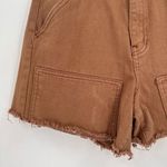 PacSun  Cut Off Cargo Hi Rise Workwear Brown Shorts Size‎ 27 Size 4 Utility Photo 9