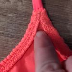 Aerie  NWOT Hot Pink Ribbed Halter One Piece Swimsuit Size Large Photo 7