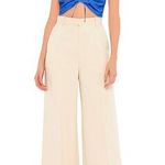 PINKO Crop Top in Navy Blue Size EU 42/ US Small Photo 0