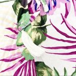 Angie Floral Palm Tree Shorts Pom Pom Hem Sz S Photo 2