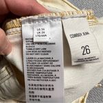 BDG  Urban Outfitters Ecru Distressed Straight Leg Cowboy Jeans Size 26 EUC Photo 3