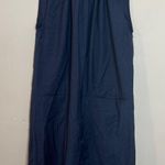 Rachel Comey - Kava Dress Navy Crewneck Dress Curved Hem Career Professional Work Photo 2