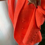 L'Agence  Brooke Double-Breasted Cropped Blazer, Orange, SZ 2, $650 Photo 11