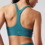 Athleta  Sports Bra Teal Blue Racerback size L Photo 1