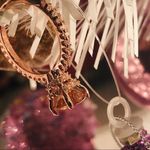 Rose Gold Solitaire Engagement Ring Yellow Stone Bridal Band Set NWT Sz 8 Pink Photo 5