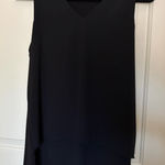 Michael Kors  layered black sleeveless blouse Photo 0
