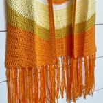 American Vintage Crochet Star Vest Orange Multi - M NWT Photo 10