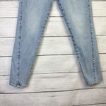frame denim FRAME Womens Le Original Skinny Jeans Button Fly Size 26 Blue Denim Barrel Photo 4