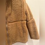 ZARA  Faux Fur Teddy Sherling Jacket in Camel Small Photo 7