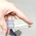 Free People  Womens Wireless Floral Lace Bralette Bra Size‎ M Purple Photo 3