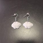 Cloud Earrings White Photo 0