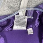 HeartSoul Shirt Juniors Large Purple Babydoll Satin Ruffle Vintage 2000s Y2K Purple Size undefined Photo 7