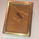 Alpha Delta Pi Lavaliere Dainty Vintage Sorority Pin Gold Photo 1