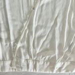 Abercrombie & Fitch Abercrombie White Lace Wrap Long Sleeve Top Small Photo 4