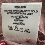 NWOT American Giant Women's Linen Tie Dress Twilight Mauve Size S Purple Photo 9