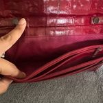 None Elegant Burgundy Shoulder Bag Photo 2
