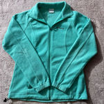 Columbia  Womens Fleece Jacket Full Zip‎ aqua Size Medium Photo 0
