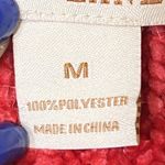 Luv Lane  Sweater Womens Medium Multicolor Striped Cropped Chunky Knit Crewneck Photo 4