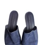 Jenni Kayne  - Navy Suede Pointed Toe Mule Flats Sz 8.5 Photo 3