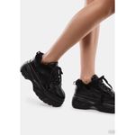 NEW Koi Platform Chunky Sneakers Dolls Kill in Black Gothic Grunge Punk Size 8 Photo 11