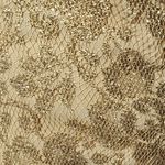 Neiman Marcus Nicole Miller Collection Gold Metallic Lace Straight Leg Pants Size 2 Photo 1