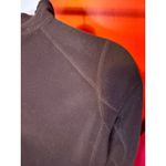 The North Face L Fitted Fleece Mid layer Long Sleeve Deep Plum Purple Top Photo 2