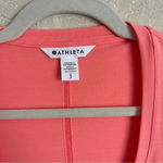 Athleta  Stratus II Tee Short Sleeve Top Color Sunset Glow Photo 2