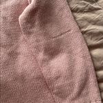 Sincerely Jules Pink Crew Neck Sweater with White Bow Medium Photo 4