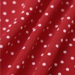 Rihoas Polka Dot Ruffle Wrap Dress Red Size M Photo 5