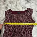 Connected Apparel Y2K Connected cowl neck burgundy formal dress Gown embroidered lace size 10 90s Photo 8