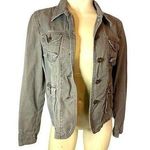 Mossimo Women's Grey Denim Jacket Size L Size L Photo 0
