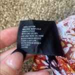 East 5th  Orange Floral Skirt Photo 4