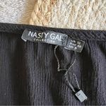 Nasty Gal  Black Cropped Tank Top Photo 3