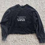 ZARA  Top Black Long Sleeve Photo 0