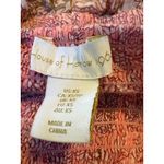 House of Harlow 1960 Pink Floral Tiered Smocked Waist Midi Skirt XS boho cottage Photo 2