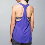 Lululemon Athletica 105 F Singlet Heathered Bruised Berry Cotton Tank Top SIZE M Photo 1