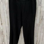 Talbots  Black Classic Side Zip Wide Leg Pants Business Casual Career Photo 0