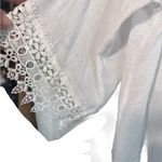 Unique spectrum  lace trim boho blouse Photo 4
