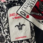 Modcloth Black and Red Card Motif Dress Photo 7