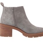 Lucky Brand HP 🎉 light gray  sumah ankle boot | anti-slip | heeled ankle booties Photo 2