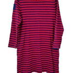 Vineyard Vines pullover navy blue & red pullover scoop neck preppy dress size XL Photo 0