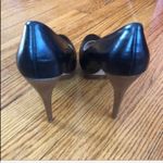 Dolce Vita Black Leather Stiletto Platform Pump Heels Sz 6 Photo 4