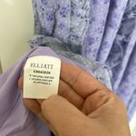 Elliatt  Victorian lilac floral ruffle maxi dress Photo 7