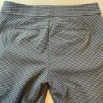 Loft NWOT -  - Women’s Blue & Black Gingham Plaid Capri Pants - Size 12 Petite Photo 8